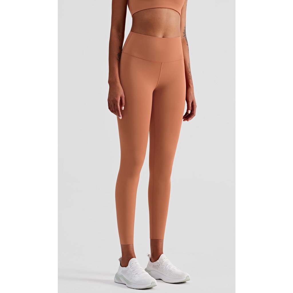 Quần legging lưng cao ôm dáng cảm giác nhẹ nhàng dùng tập yoga dành cho nữ