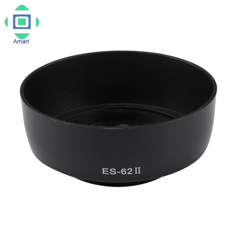 AM Camera Lens Hood for Canon EF 50mm F1.8 II ES-62 ES62ii