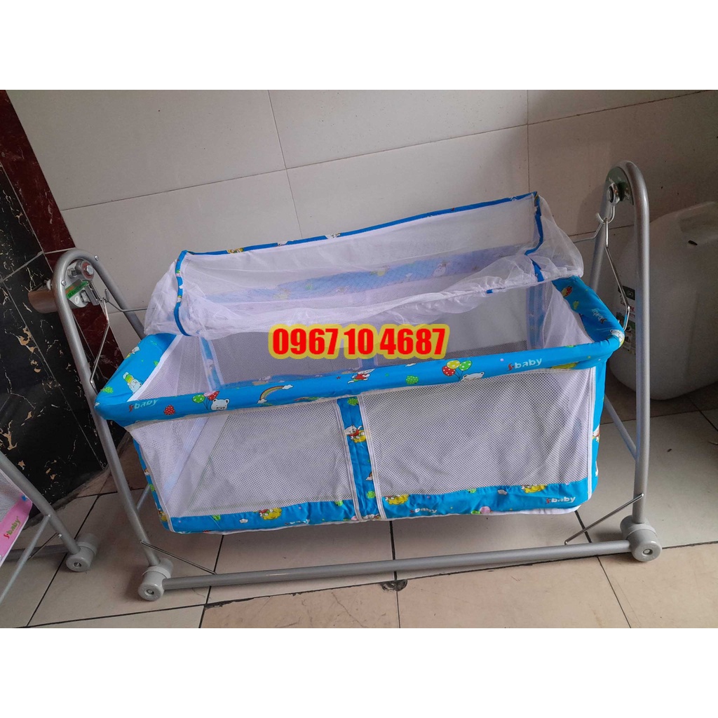 Nôi điện Cao cấp SBABY ND16 -  Phiên bản mới sức đưa 80kg