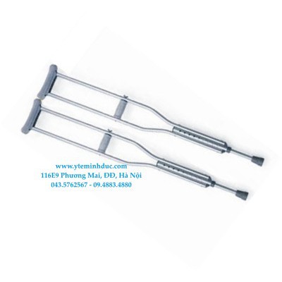 Nạng Chống Nách Bằng Inox - 1 Chiếc