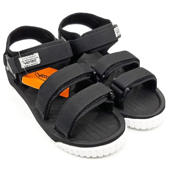 Giày Sandal Vento 2 Quai Ngang 9801 Xám