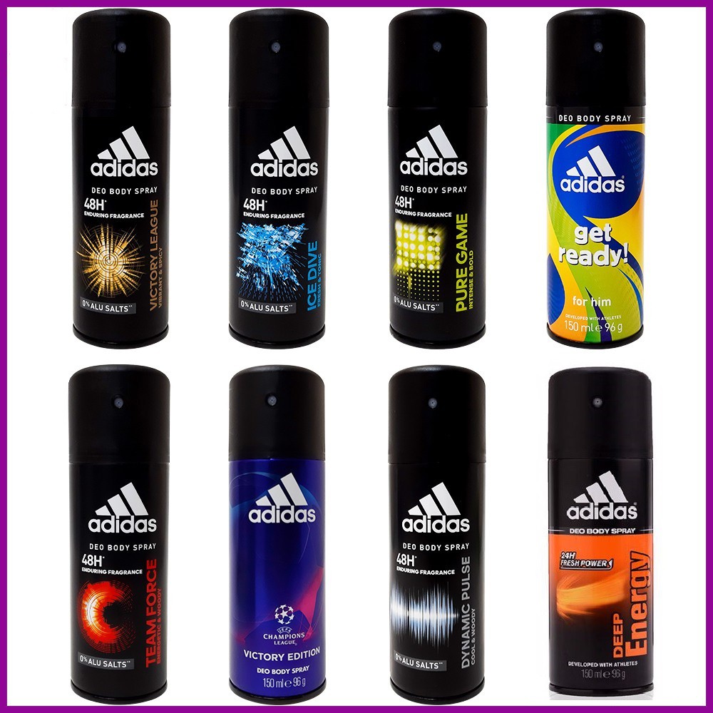 Xịt khử mùi Adidas Team Force nam tính - phong cách - lịch lãm 150ml ( Châu Âu)