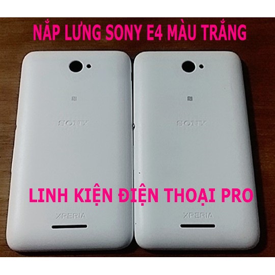 NẮP LƯNG SONY E4 MÀU TRẮNG