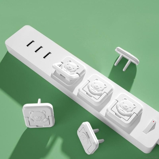 Ốp Bọc Bảo Vệ Ổ Cắm Điện Tiện Dụng ​Khóa Điện Chống Sốc Bảo Vệ An Toàn Cho Bé