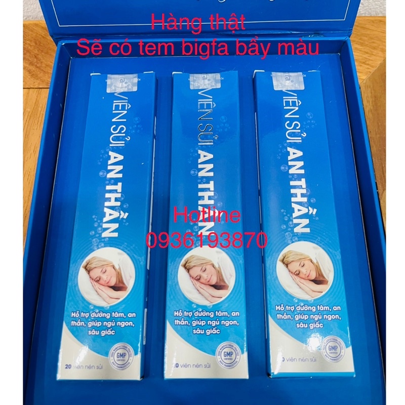 ✅ HỘP 3 Tuýp VIÊN SỦI AN THẦN 👍  ❤️ SỦI AN THẦN GIÚP NGỦ NGON