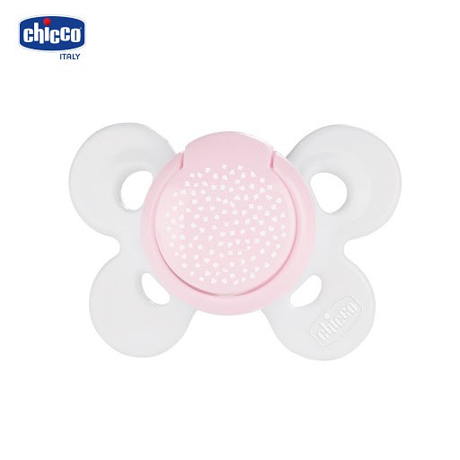 TI GIẢ SILICON CHICCO PHYSIO COMFORT KÈM HỘP 0-6M