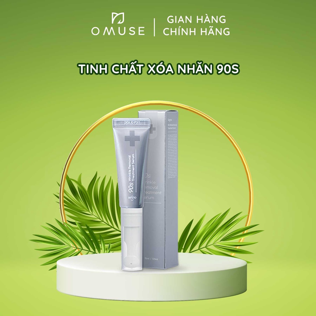 Serum xóa nhăn tức thời, tăng sinh collagen, căng bóng da 90S Wrinkle Removal Treatment Serum 15ml