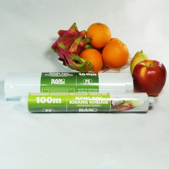 Lõi Màng Bọc Thực Phẩm Kháng Khuẩn NanoFresh 100m/160m