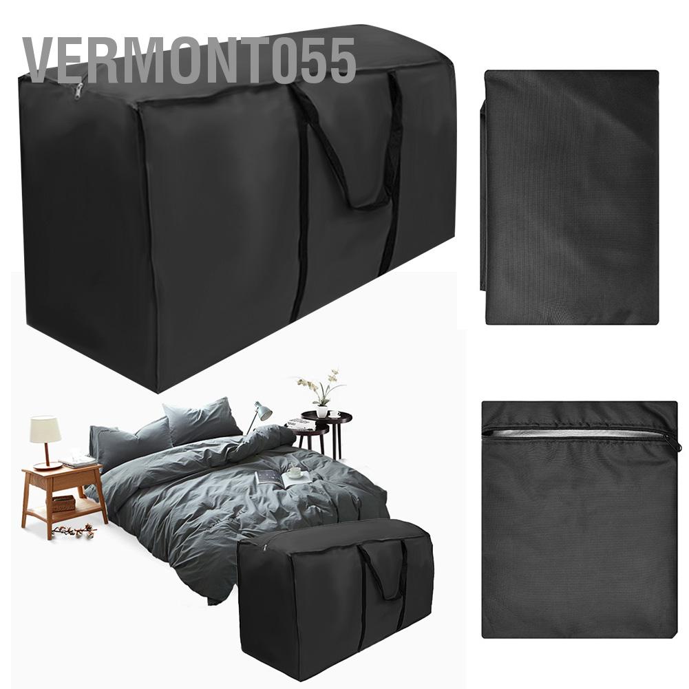 Vermont055 210D Oxford Dust Proof Waterproof Outdoor Furniture Cushion Storage Bag Cover
