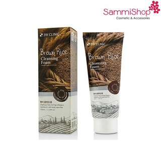 Sữa Rửa Mặt Lúa mạch 3W Clinic Brown Rice Cleansing Foam