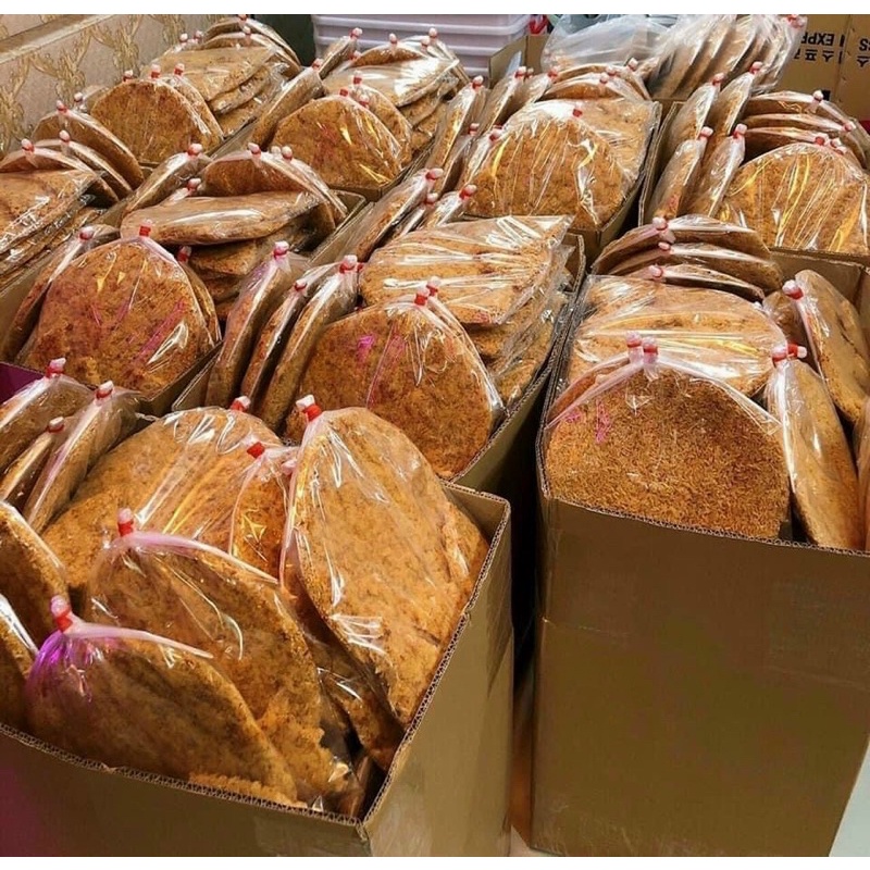 Cơm cháy đáy nồi siêu chà bông bịch 500g