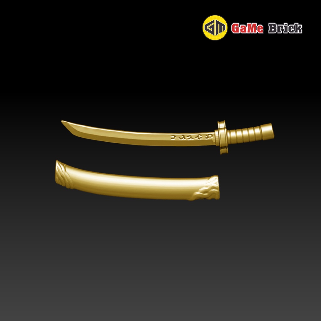 Phụ kiện mô hình - Kiếm Katana v3