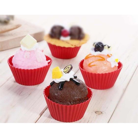 SET 10 KHUÔN MUFFIN TRÒN 7CM / 2503.050