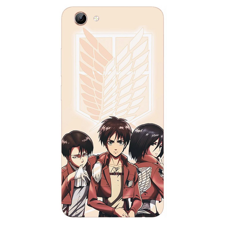 Attack on Titan Cartoon Phone Case Vivo 1601 1603 1606 1609 1610 1611 1714 1716 1718 1719 1723 1726 1724 1801 1808 1812 silicone cover