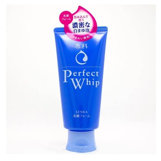 Sữa Rửa Mặt Perfect Whip Senka màu xanh