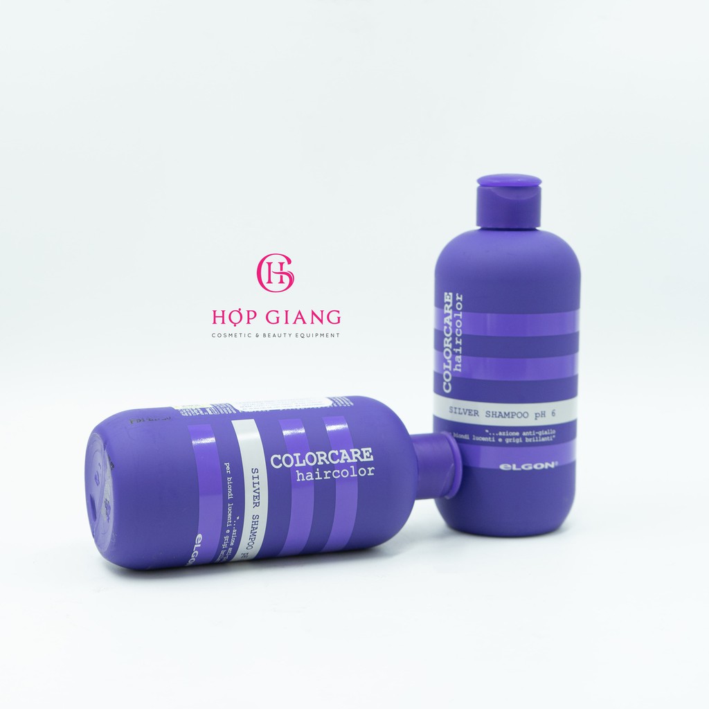 Dầu gội tím Elgon khử vàng chính hãng, giữ màu tóc nhuộm siêu bền