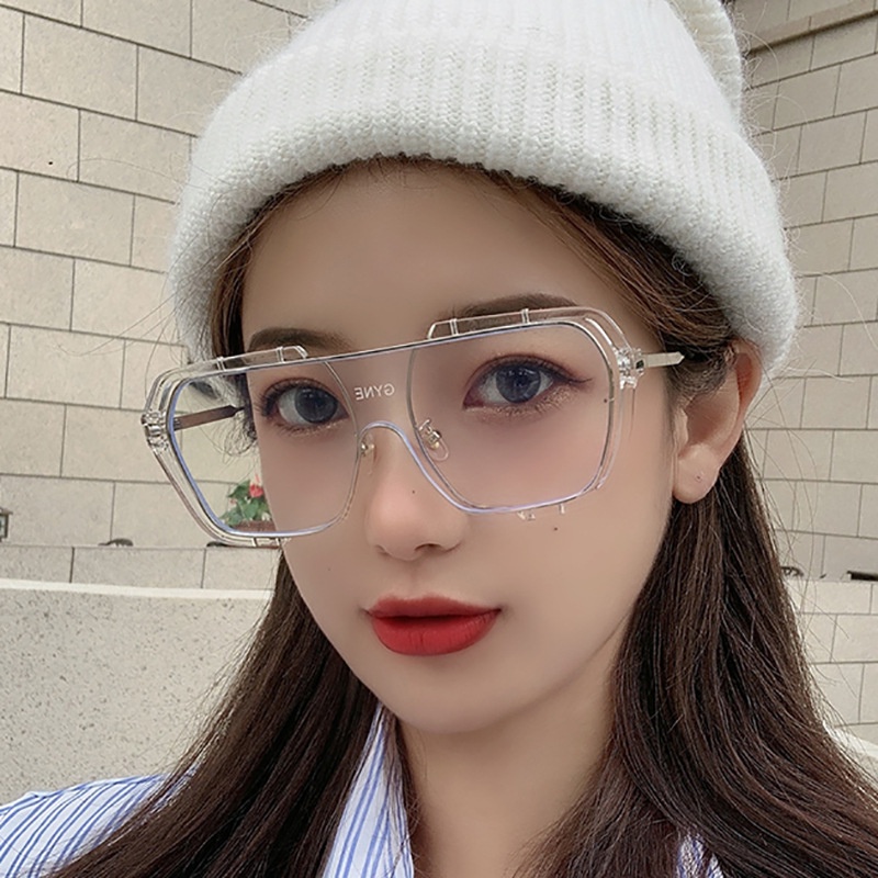 Kính Mát Gọng Kim Loại Oversize Cho Nữ