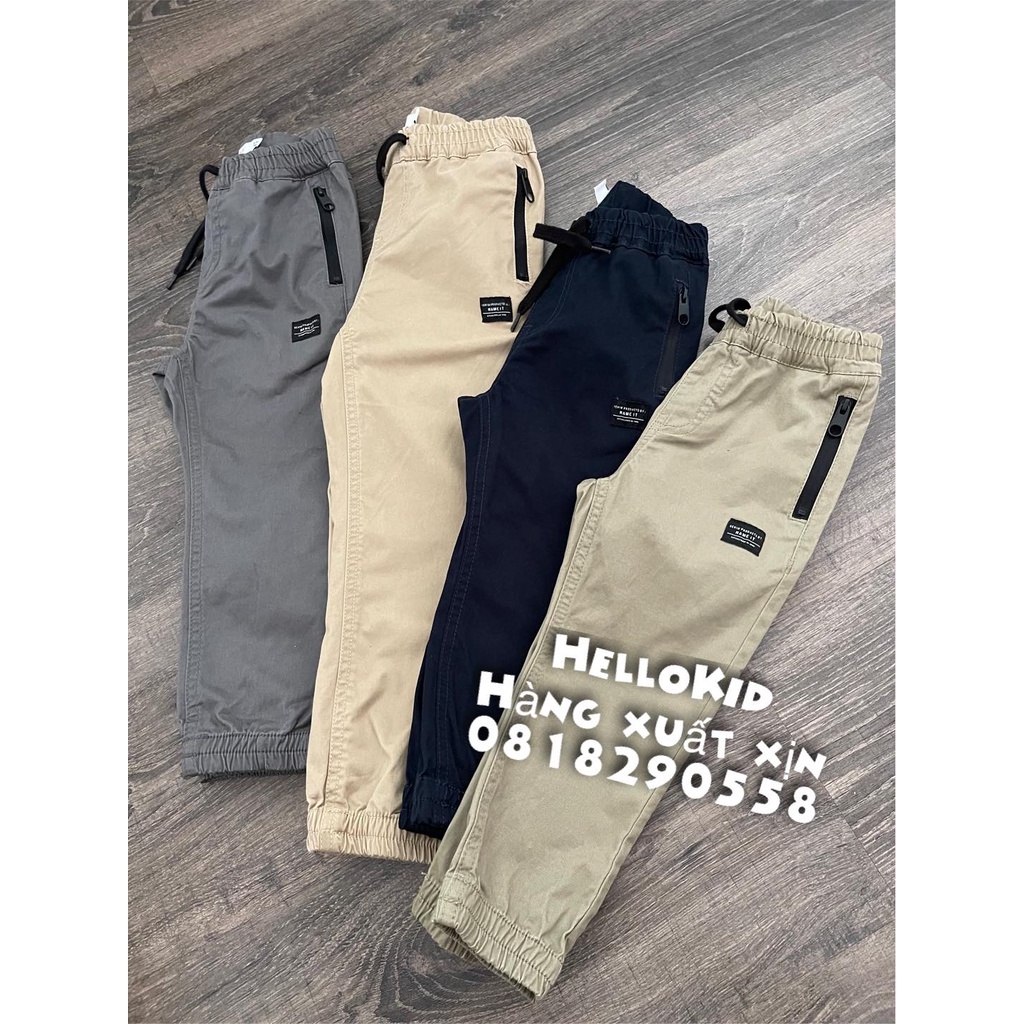 Q165 - Quần kaki jogger nameituk cho bé