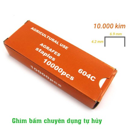 Hộp ghim bấm dây dùng cho kìm buộc cành cây - 604C