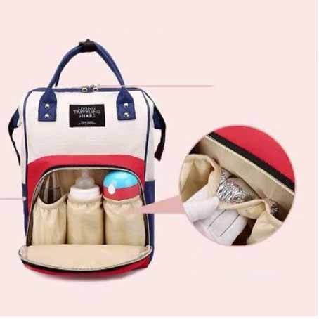 Balo MOGUPIG đa năng nhiều ngăn tiện dụng - Cho mẹ bỉm sữa