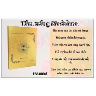 COMBO SIÊU TRẮNG DA (Kem Body King cream +Tắm Trắng Madalena)