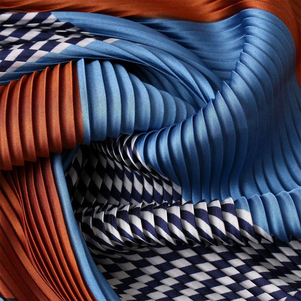 Khăn Lụa Satin Quấn Đầu Cổ Phong Cách Retro