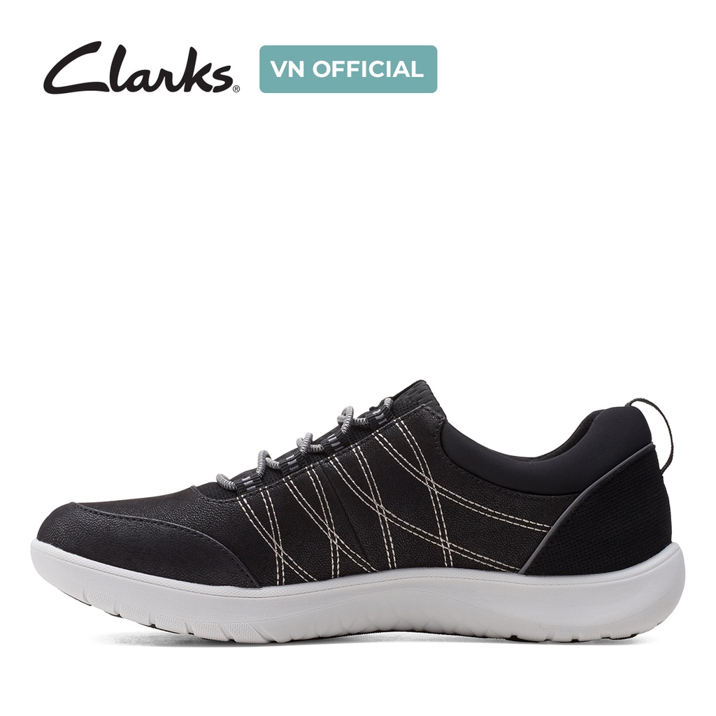 Giày lười nữ CLARKS Adella Holly màu đen