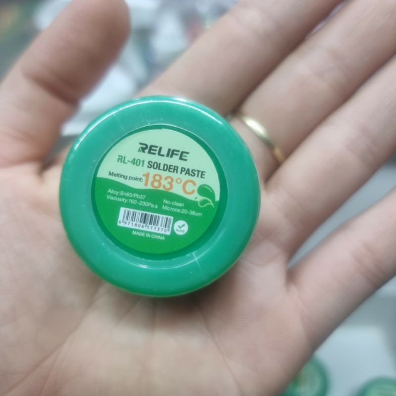 Bột chì làm chân IC