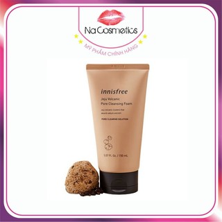 Sữa Rửa Mặt Tẩy Tế Bào Chết Innisfree #Jeju #Volcanic #Pore #Scrub #Foam
