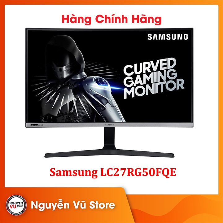 Màn Hình Cong Gaming Samsung LC27RG50FQE 27 inch 1500R Curved Screen Full HD (1920 x 1080) 4ms 240Hz G-sync VA - Hàng Ch