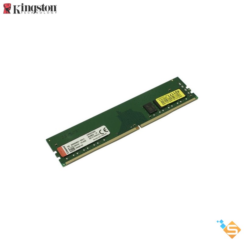 Ram PC Kingston 16GB 8GB DDR4 3200MHz Non ECC DIMM KVR32N22S8 - Bảo Hành Chính Hãng 3 Năm