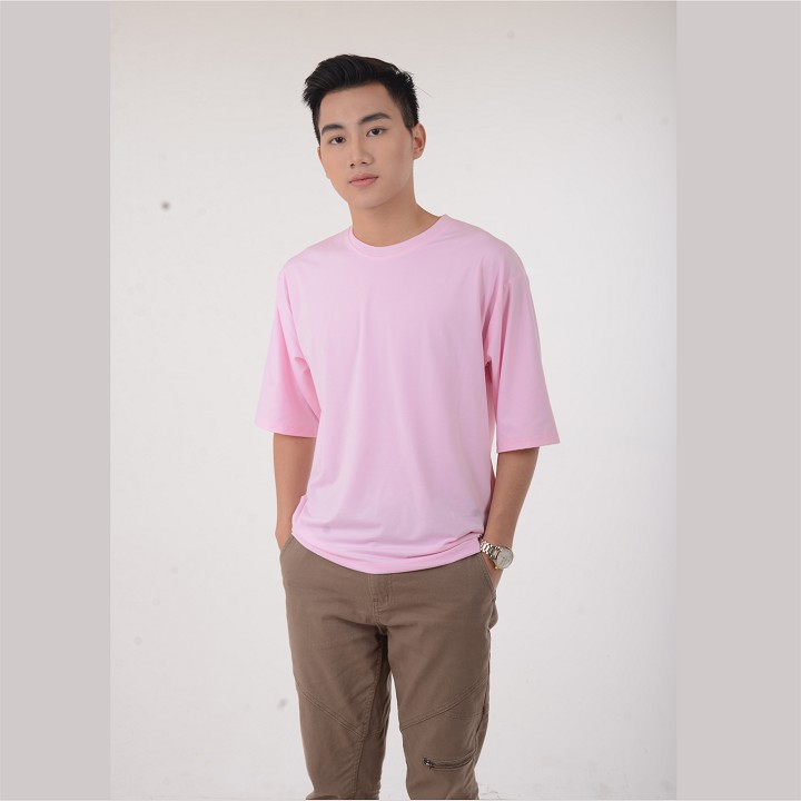 Áo Tay Lỡ [Ảnh Thật] Áo thun tay lỡ Hồng Phấn - Hàng đẹp, Xưởng sản xuất không qua trung gian, Giá rẻ nhất ! | BigBuy360 - bigbuy360.vn