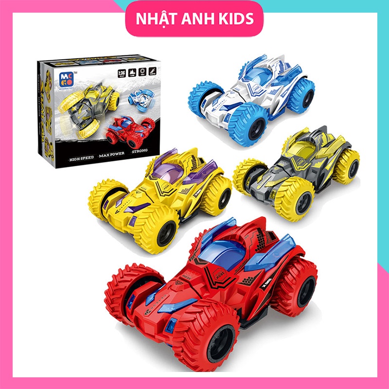 Ô Tô Đồ Chơi Xe Đua Địa Hình, bánh đà quán tính siêu mạnh, bánh trước xoay 360 độ theo chiều vuông góc độc đáo
