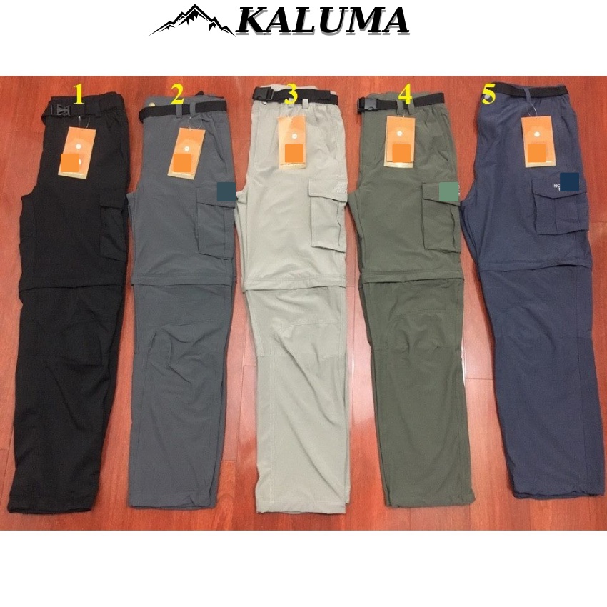 Quần túi hộp nam mau khô,tháo ống-Quần Mặc Leo Núi,Đi Câu, Đi phượt - Kaluma