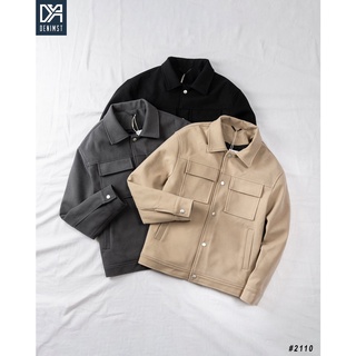 Áo khoác dạ nam túi hộp denimst 2110