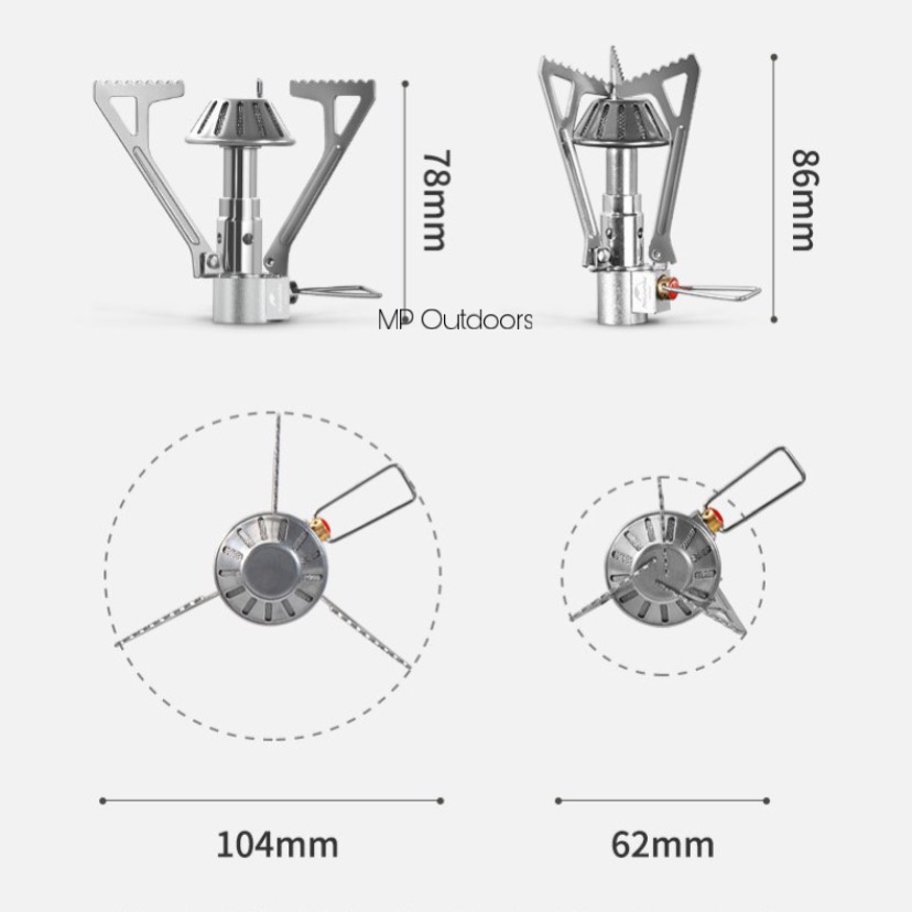 BẾP GAS MINI  NH21RJ003 NATUREHIKE DU LỊCH DÃ NGOẠI CẮM TRẠI LEO NÚI CAMPING OUTDOOR
