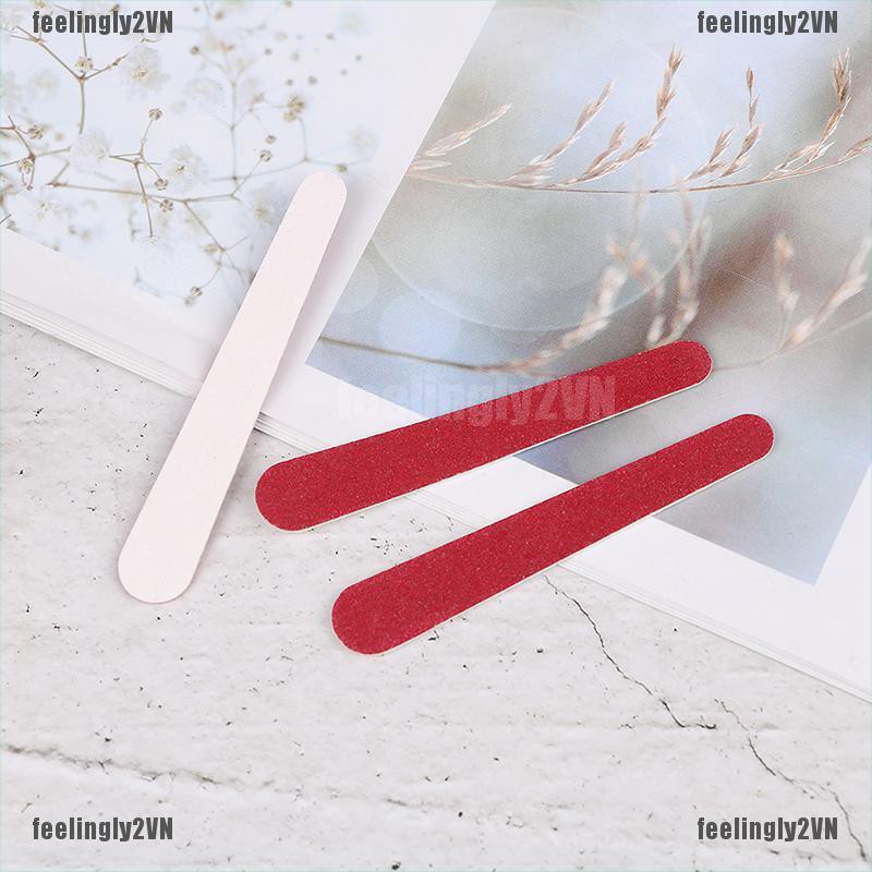 (Hàng Mới Về) 20 Móng Tay Giả 2 Mặt Chất Lượng Cao