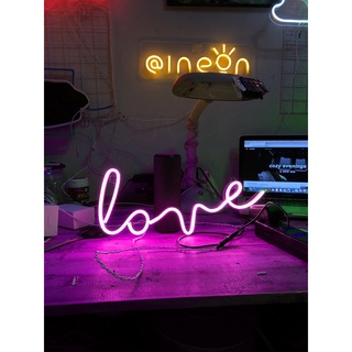 [INEON] Đèn LED neon Love