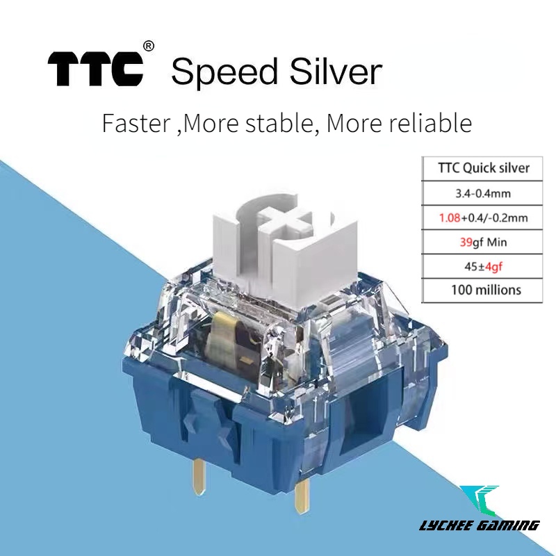 Công Tắc Bàn Phím Cơ V2 G66 / G66pro / G80 Gateron Pro silver Pro TTC ACE / kailh Chất Lượng Cao