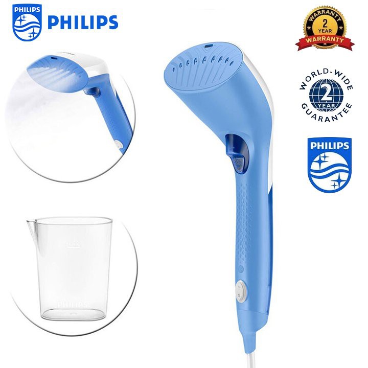 Bàn là (ủi) hơi nước cầm tay thương hiệu cao cấp Philips GC300/28 - Công suất 1000W - Bảo hành chính hãng 2 năm