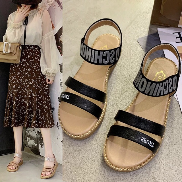 SANDAL - Dép quai hậu - Moschino