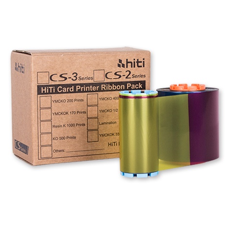 Ribbon cho máy in thẻ nhựa Hiti CS200e YMCKO