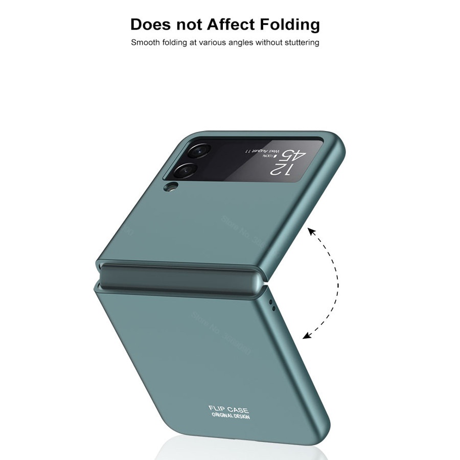 Z-Flip 3 Ốp Điện Thoại Siêu Mỏng Bảo Vệ Màn Hình Cho Samsung Galaxy Z Flip 3 Flip3 5g Zfilp 3 5g