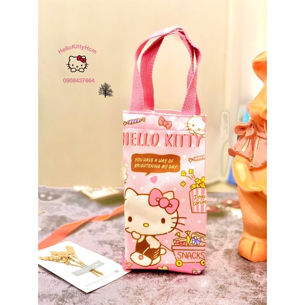 Túi vải tiện ích HelloKitty Doreamon