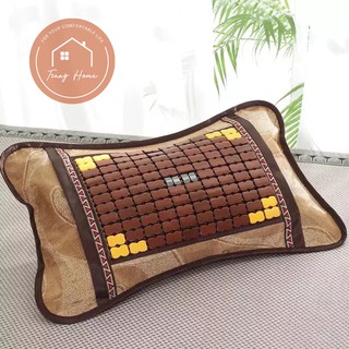 GỐI TRÚC MÂY THOÁNG KHÍ HẠT ĐIỀU HÒA