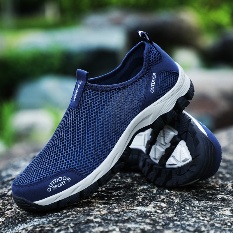 large size (39~48#) Men's Kasut mendaki breathable casual shoes Waterproof Outdoor Trekking Sportshoes hiking shoes