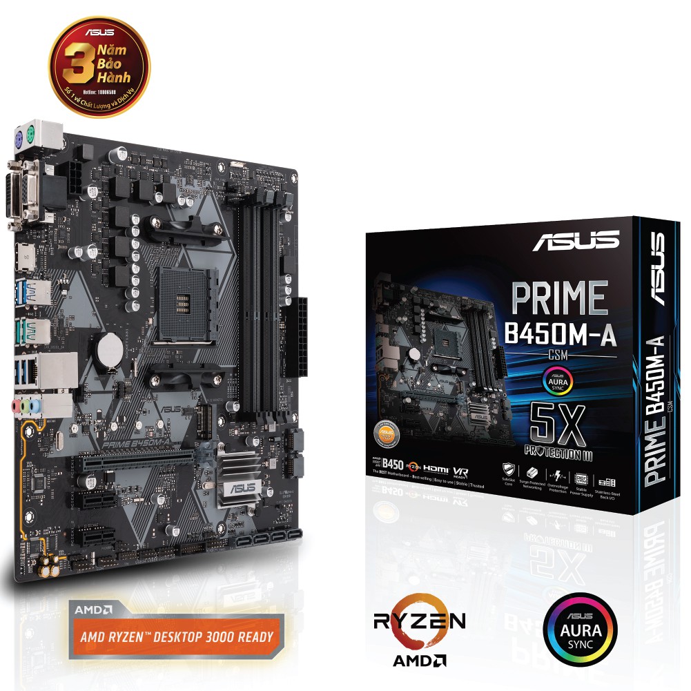 Mainboard ASUS PRIME B450M-A