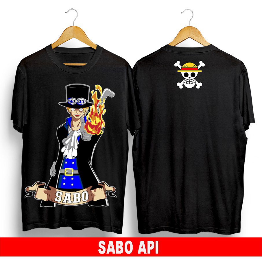 HOT🔥 Áo Phông Anime T-Shirt / Fire SABO Shirt / ONEPIECE mẫu mới cực chât