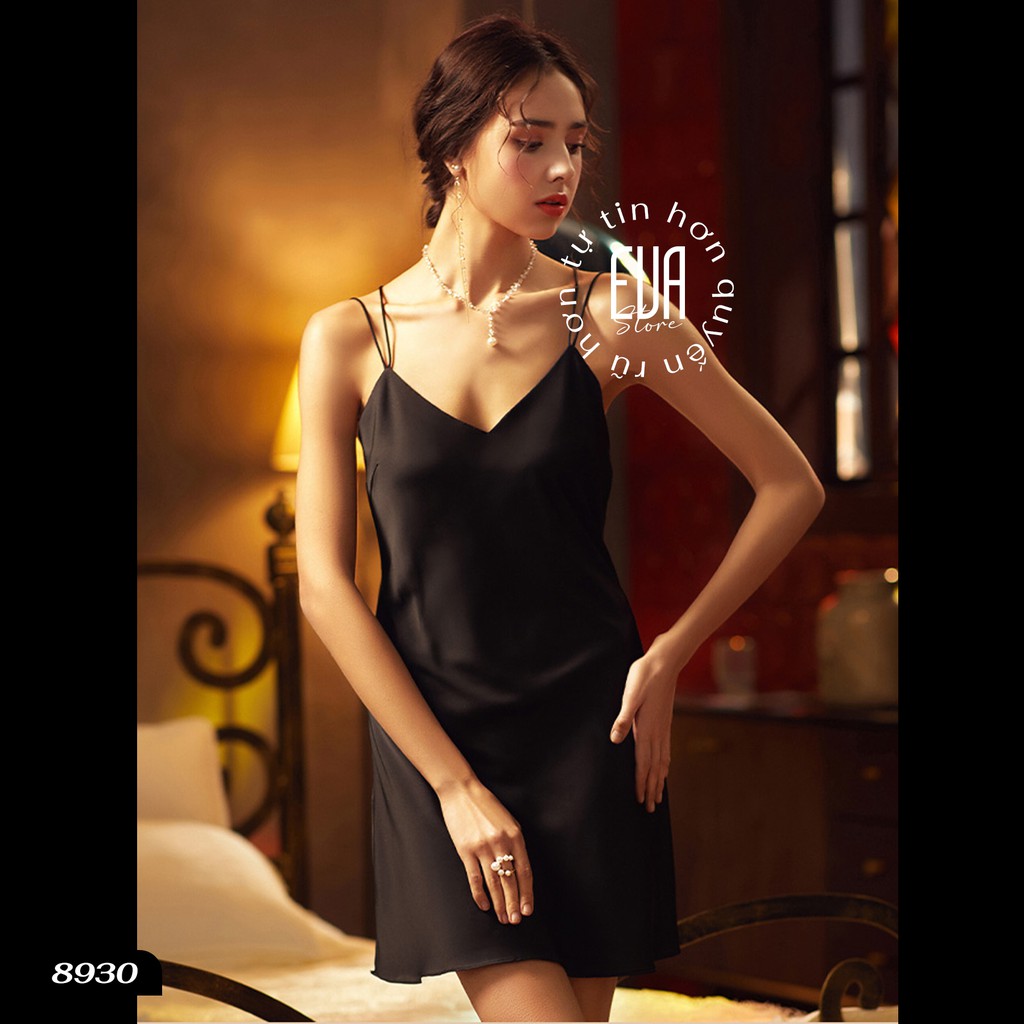 Váy ngủ nữ chất lụa satin sexy 8930 | BigBuy360 - bigbuy360.vn
