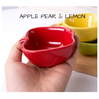 Bát ăn dặm kiểu nhật cho bé hình chanh,táo,lê